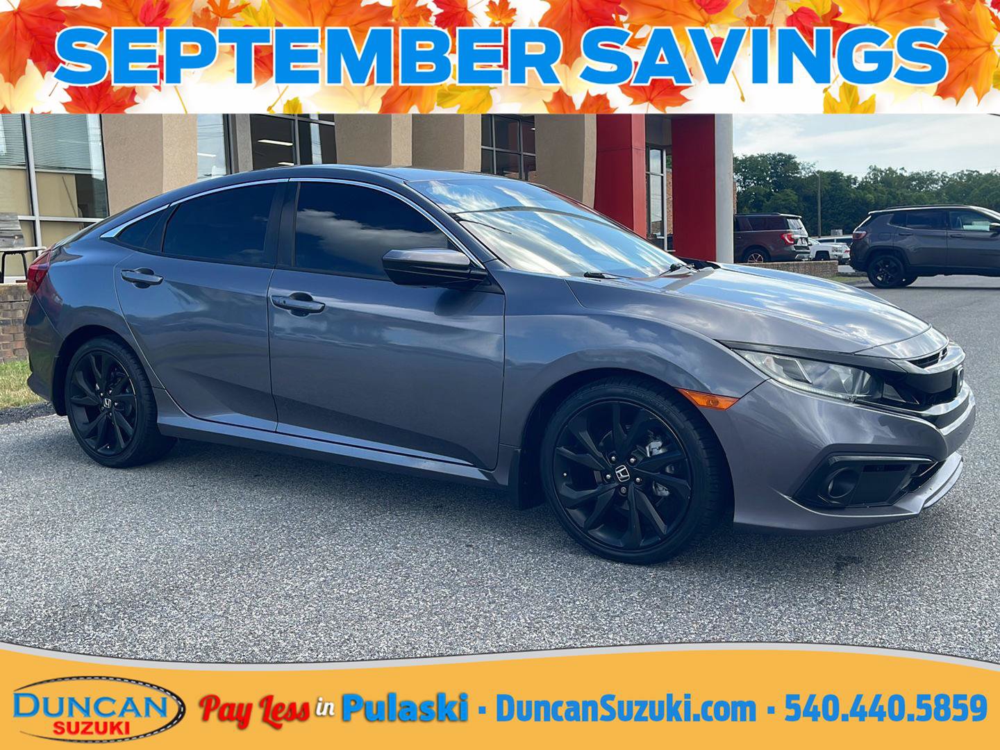 Used 2019 Honda Civic Sport image 1