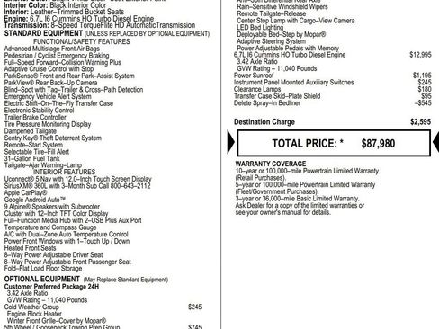 New 2026 RAM 2500 Laramie w/ Night Edition AWD/4WD image 2