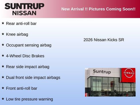 Used 2026 Nissan Kicks SR FWD image 4