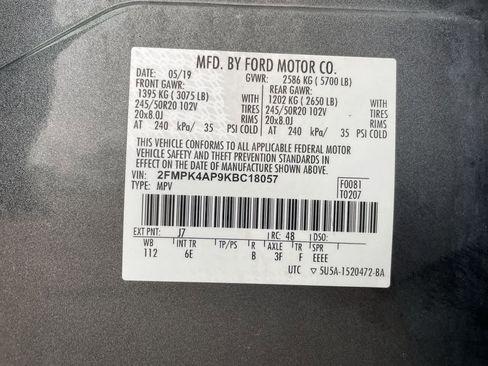 Used 2019 Ford Edge ST w/ Cold Weather Package image 33