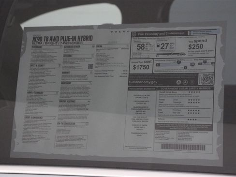 New 2026 Volvo XC90 T8 Ultra w/ Protection Package Premier image 18