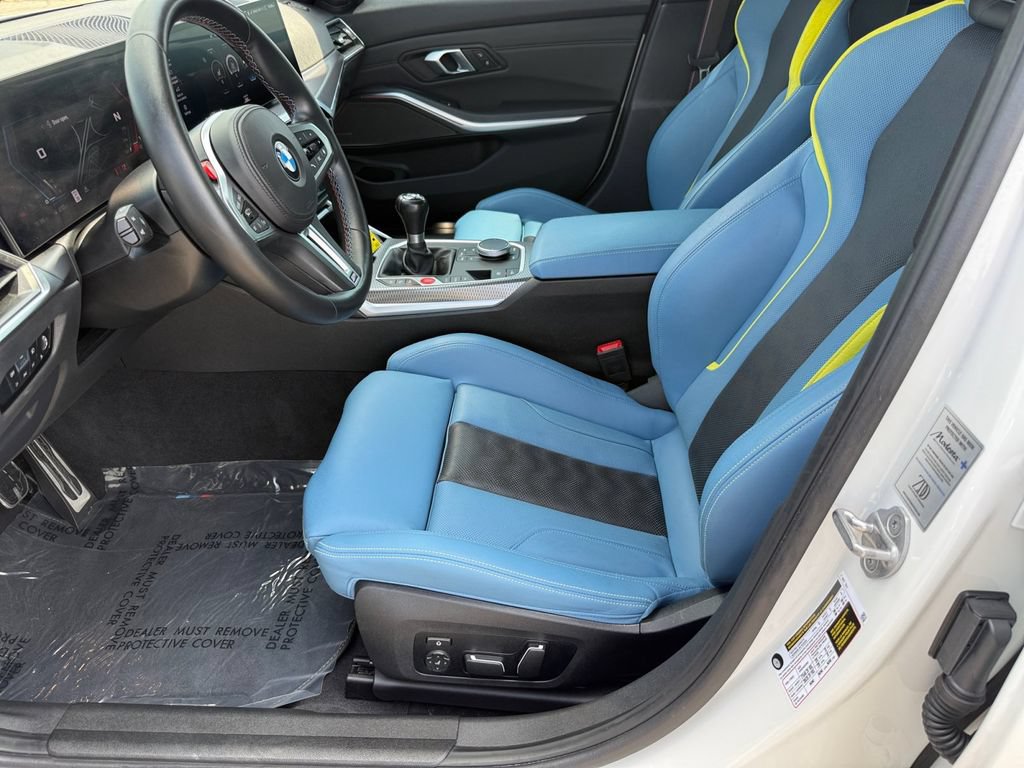 Used 2024 BMW M3 w/ Parking Assistance Package RWD image 10