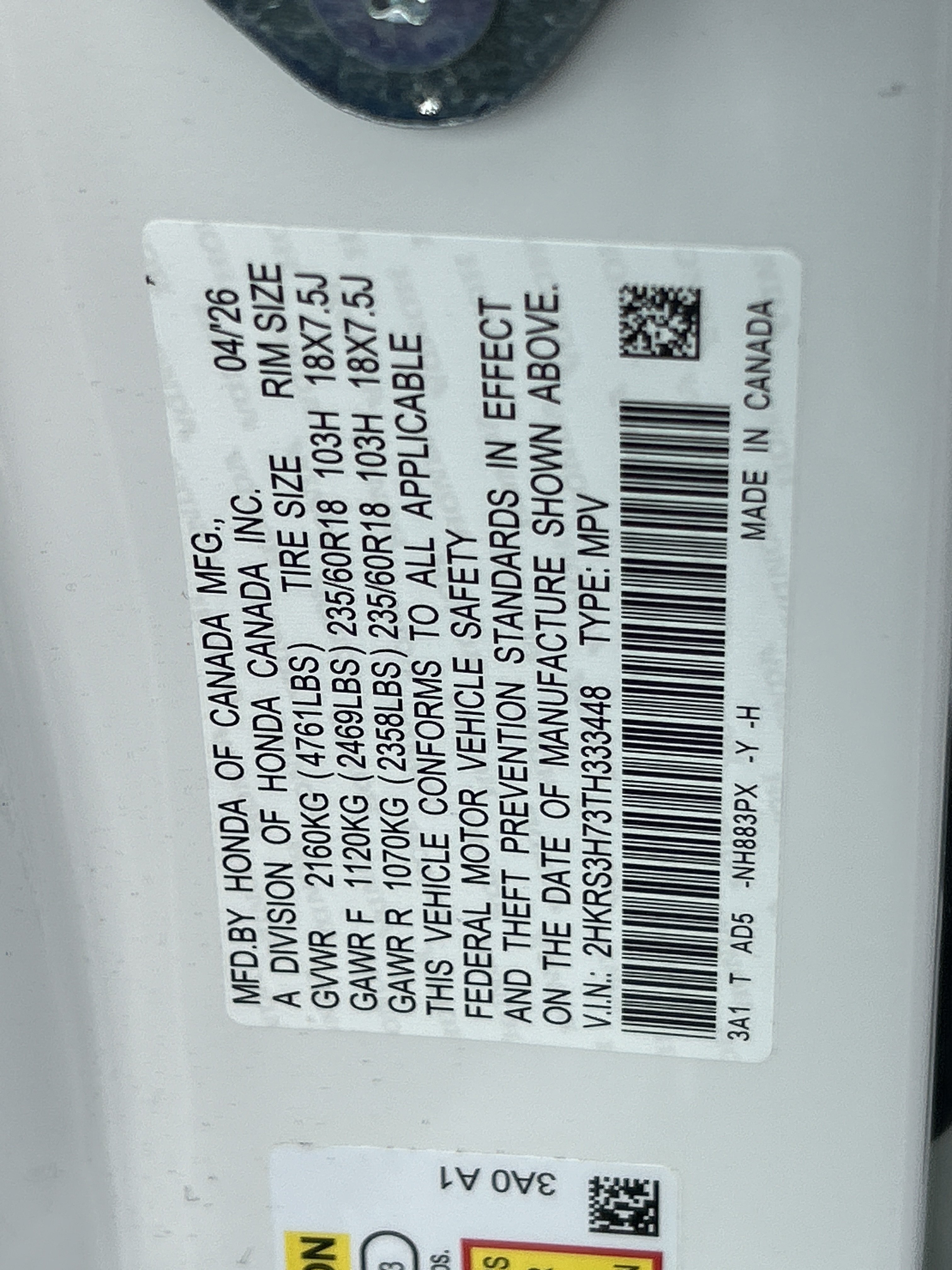 Certified 2026 Honda CR-V EX-L image 36