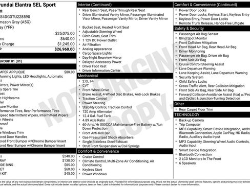 New 2026 Hyundai Elantra SEL Sport Premium FWD image 20