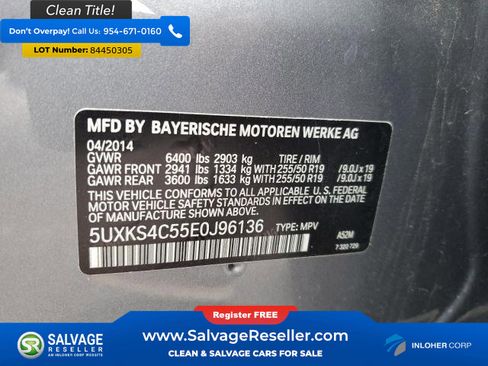 Used 2014 BMW X5 xDrive35d image 17