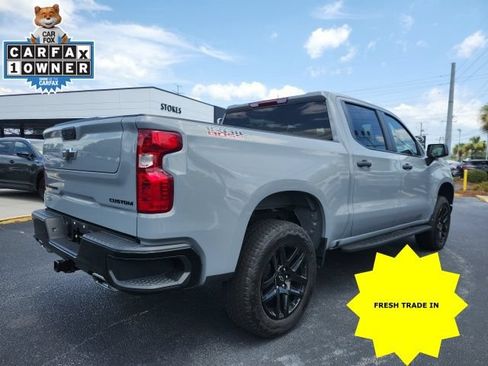 Used 2024 Chevrolet Silverado 1500 Custom Trail Boss w/ LPO, Dark Essentials Package AWD/4WD image 3
