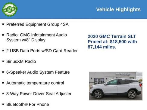 Used 2020 GMC Terrain SLT AWD/4WD image 2