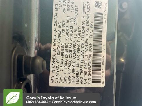 Used 2019 Honda CR-V EX image 23