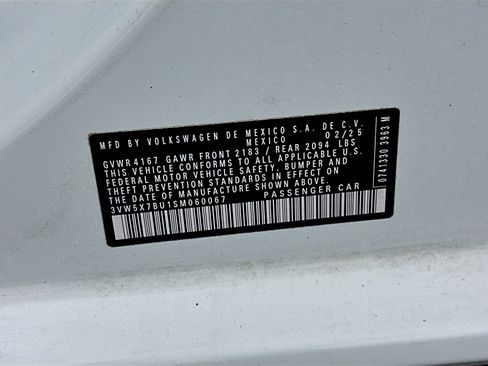 Used 2025 Volkswagen Jetta S FWD image 12