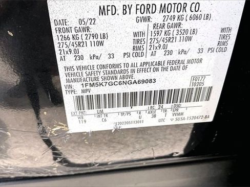 Used 2022 Ford Explorer ST w/ Equipment Group 401A image 19