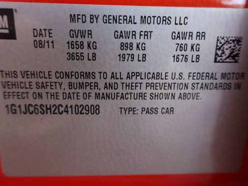 Used 2012 Chevrolet Sonic LT FWD image 44