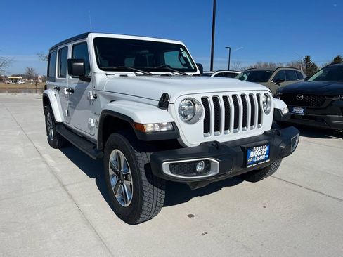 Used 2021 Jeep Wrangler Unlimited Sahara w/ Cold Weather Group image 2