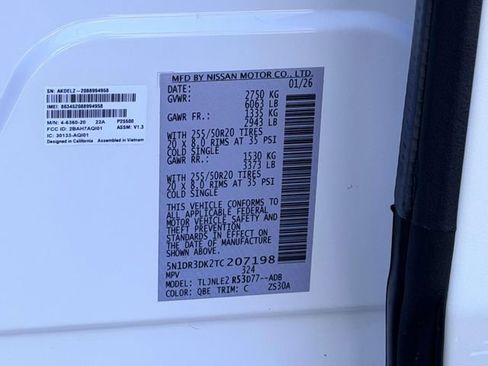 New 2026 Nissan Pathfinder Platinum image 24