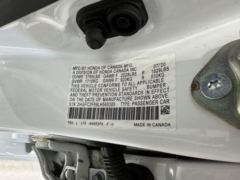 Used 2020 Honda Civic LX image 12