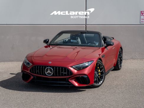 Used 2022 Mercedes-Benz SL 63 AMG 4MATIC w/ Driver Assistance Package image 1
