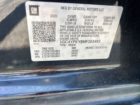 Used 2021 Chevrolet Silverado 2500 LTZ image 35