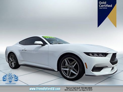 Certified 2025 Ford Mustang Coupe RWD image 1
