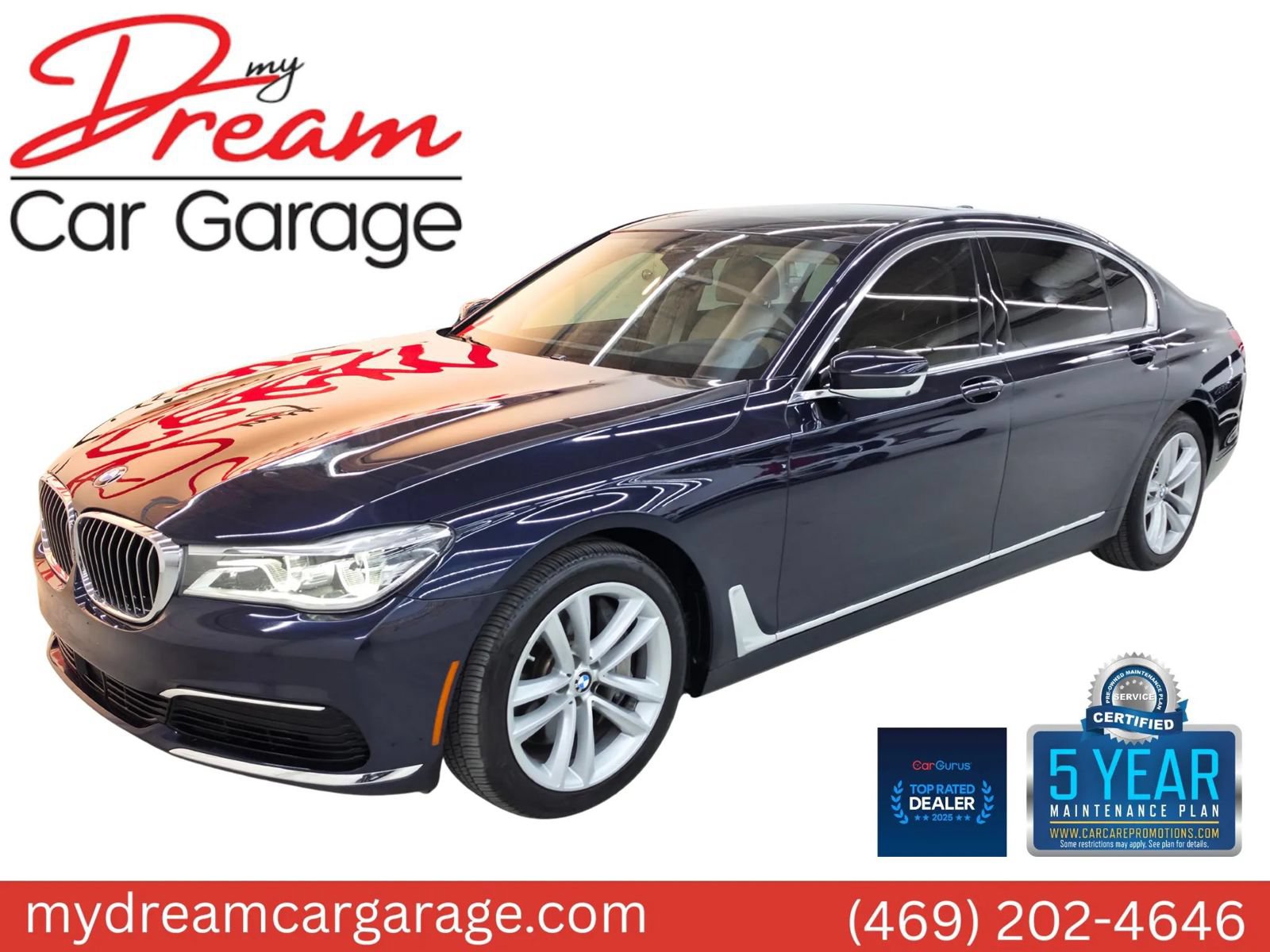 Used 2019 BMW 750i xDrive AWD/4WD image 1