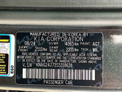 Certified 2025 Kia K5 LXS image 30