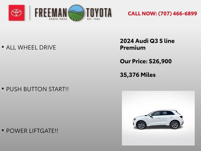 Used 2024 Audi Q3 2.0T Premium AWD/4WD image 8