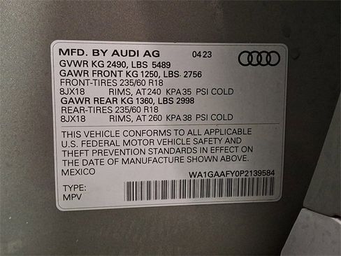 Used 2023 Audi Q5 2.0T Premium w/ Convenience Package image 28