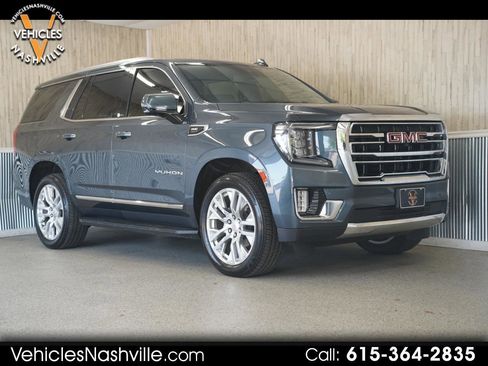Used 2021 GMC Yukon SLT w/ SLT Luxury Plus Package AWD/4WD image 1