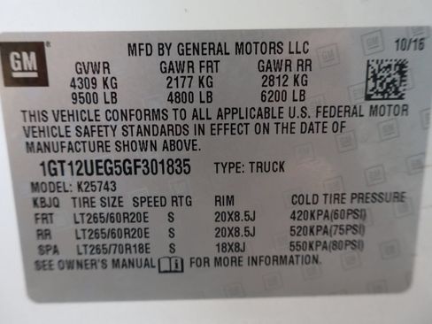 Used 2016 GMC Sierra 2500 Denali w/ Driver Alert Package AWD/4WD image 46