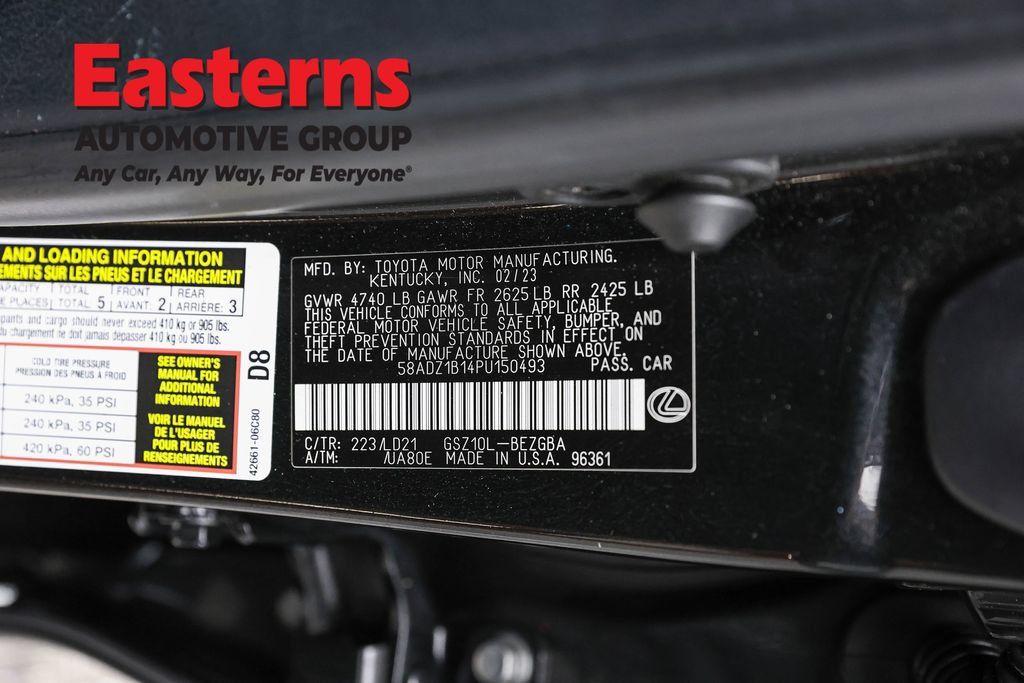 Used 2023 Lexus ES 350 w/ Premium Package FWD image 39