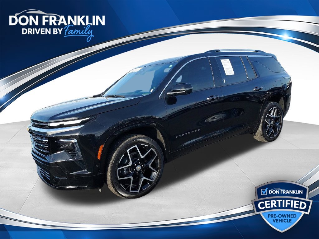 Used 2025 Chevrolet Traverse High Country w/ LPO, Floor Liner Package AWD/4WD 360° Tour