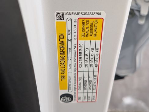 Used 2025 Chevrolet Traverse Z71 w/ Driver Confidence Package image 39