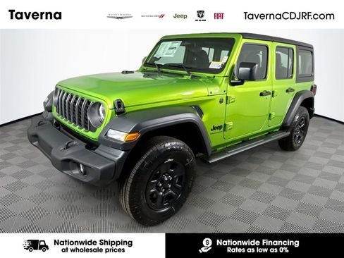 Used 2025 Jeep Wrangler Sport image 1
