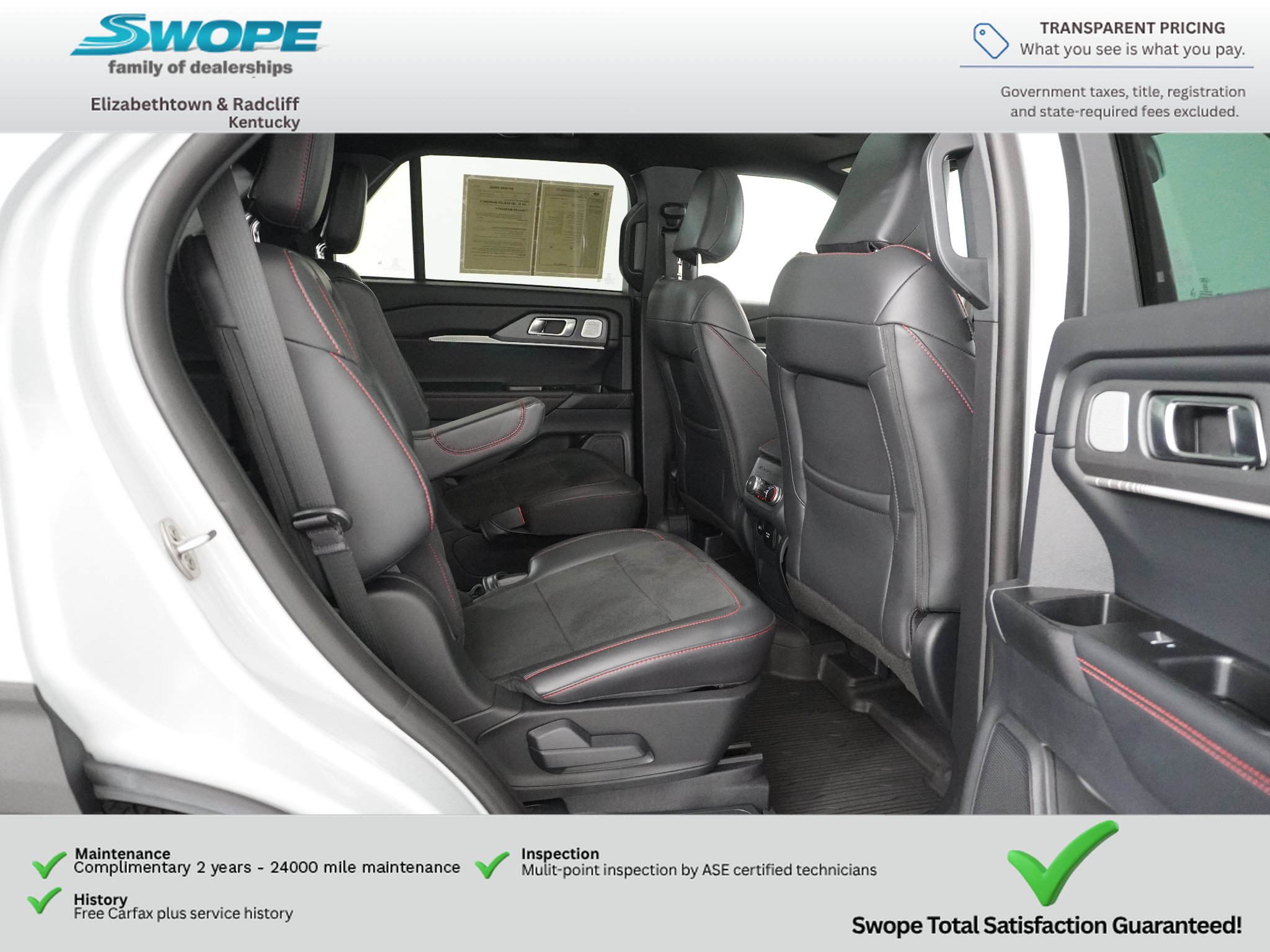 Used 2026 Ford Explorer ST w/ Sun And Sound Package AWD/4WD image 11