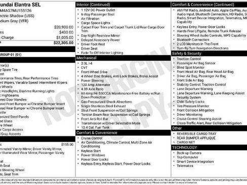Used 2021 Hyundai Elantra SEL image 14