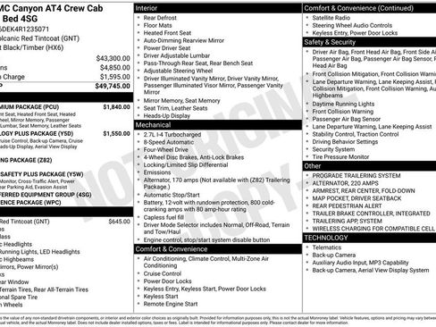 Used 2024 GMC Canyon AT4 w/ AT4 Premium Package image 4