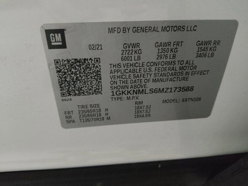 Used 2021 GMC Acadia SLT FWD image 33