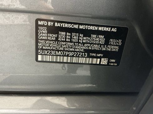 Certified 2023 BMW X7 xDrive40i w/ Premium Package image 35