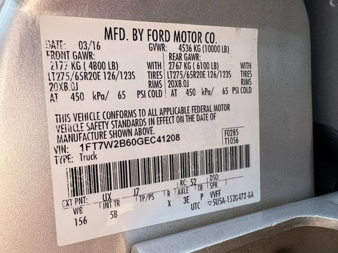 Used 2016 Ford F250 Lariat w/ Chrome Package AWD/4WD image 30
