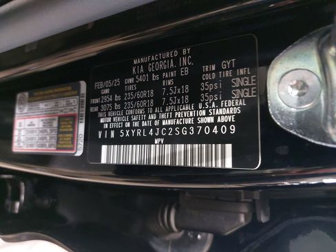 Used 2025 Kia Sorento S FWD image 71