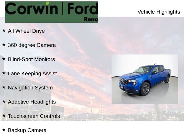 Certified 2025 Ford Maverick XLT w/ Equipment Group 301A AWD/4WD image 6