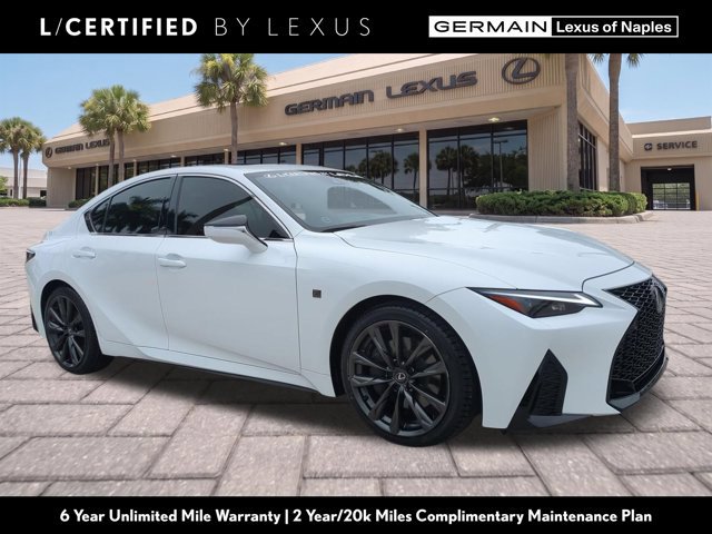Certified 2025 Lexus IS 350 F Sport w/ Accessory Package 2 RWD image 1