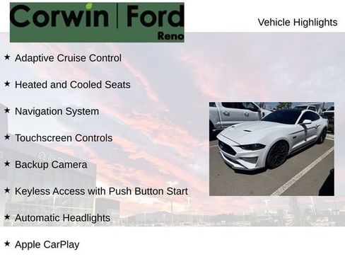 Used 2021 Ford Mustang GT Premium w/ Equipment Group 401A RWD image 7