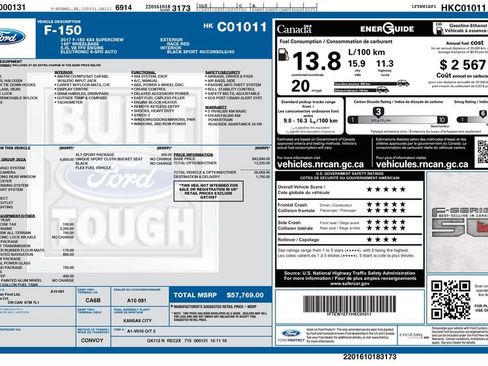 Used 2017 Ford F150 XLT w/ Equipment Group 302A Luxury AWD/4WD image 23