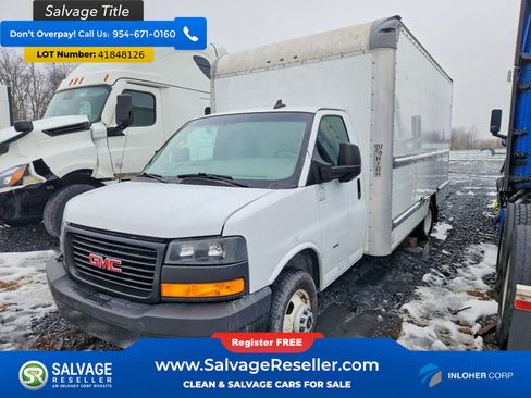 Used 2022 GMC Savana 3500 Extended w/ Power Convenience Package RWD image 1