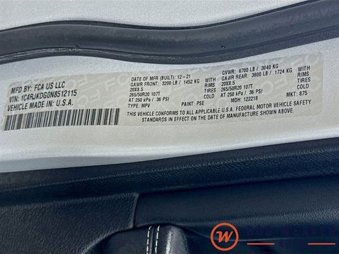 Used 2022 Jeep Grand Cherokee L Overland w/ Luxury Tech Group IV image 35