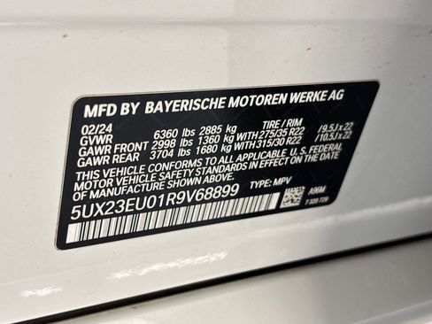 Certified 2024 BMW X5 xDrive40i w/ M Sport Package image 17