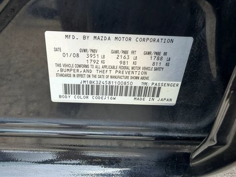 Used 2008 MAZDA MAZDA3 s Sport FWD image 3