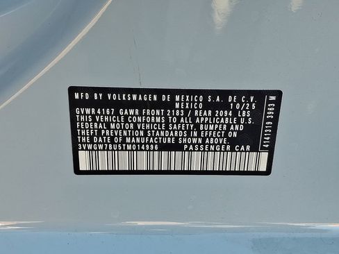 New 2026 Volkswagen Jetta SEL image 11