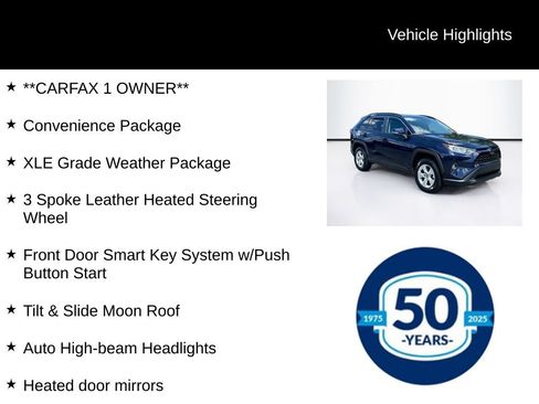 Used 2021 Toyota RAV4 XLE w/ Convenience Package AWD/4WD image 9