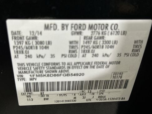 Used 2015 Ford Explorer XLT w/ Equipment Group 202B image 39