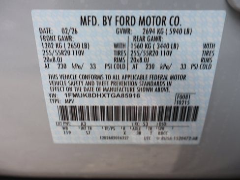 New 2026 Ford Explorer Active w/ Active Comfort Package AWD/4WD image 41